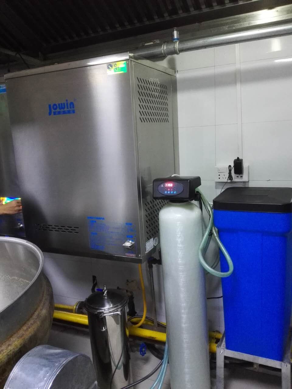 蒸汽机带夹层锅